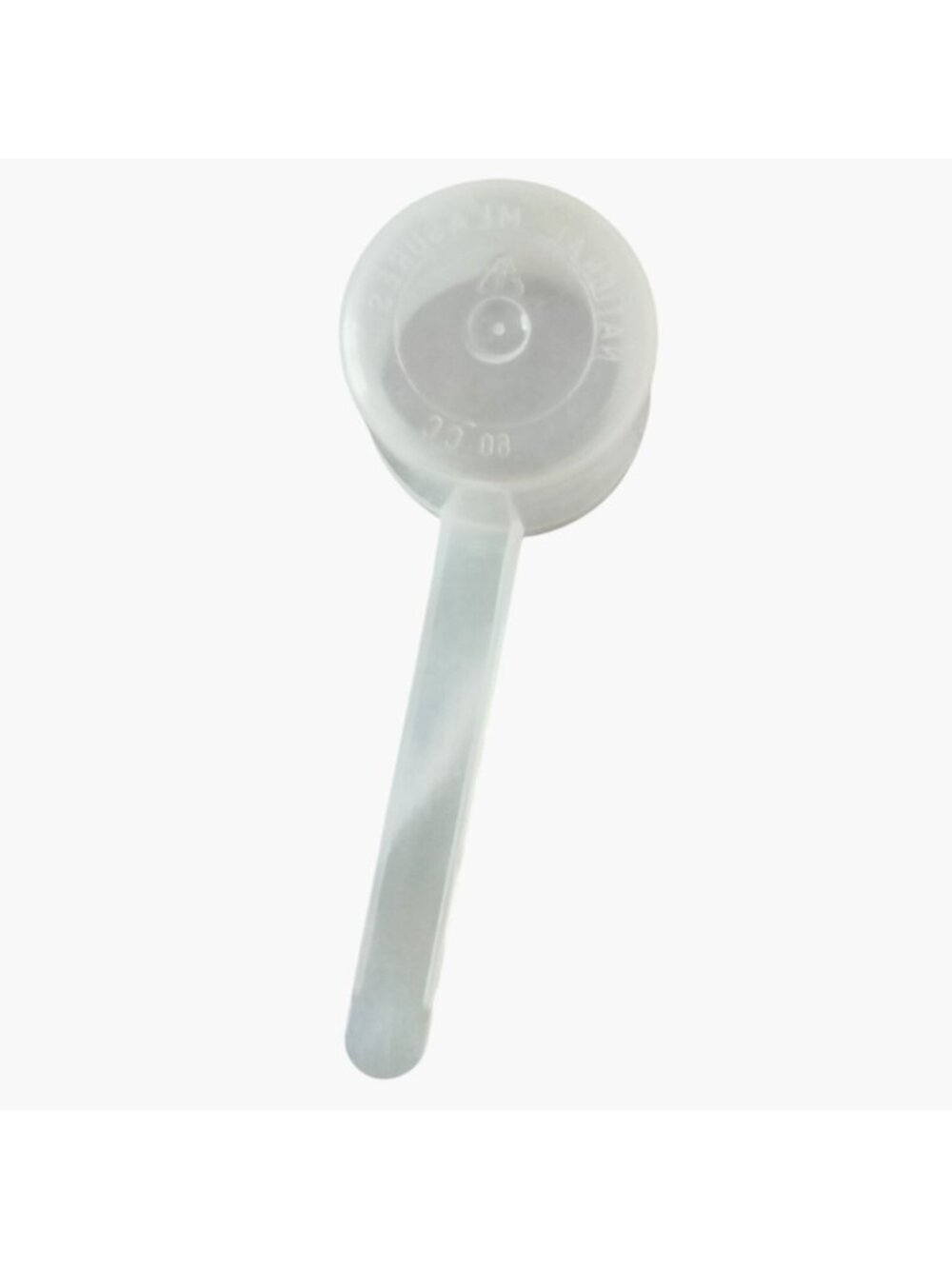 National Measures 60cc Clear Plastic Measuring Scoop Handle